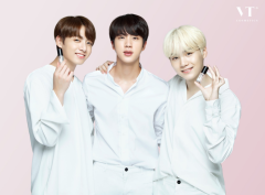 BTS ''VT COSMETICS'' GRUP VE ÜYE KARTPOSTALLARI Grup 1