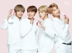 BTS ''VT COSMETICS'' GRUP VE ÜYE KARTPOSTALLARI