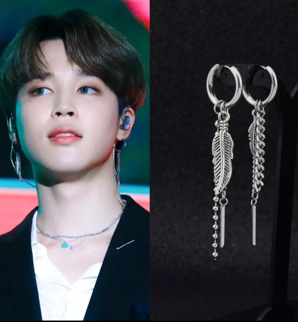BTS '' Jimin '' Küpe 8 Kulağı Delikli