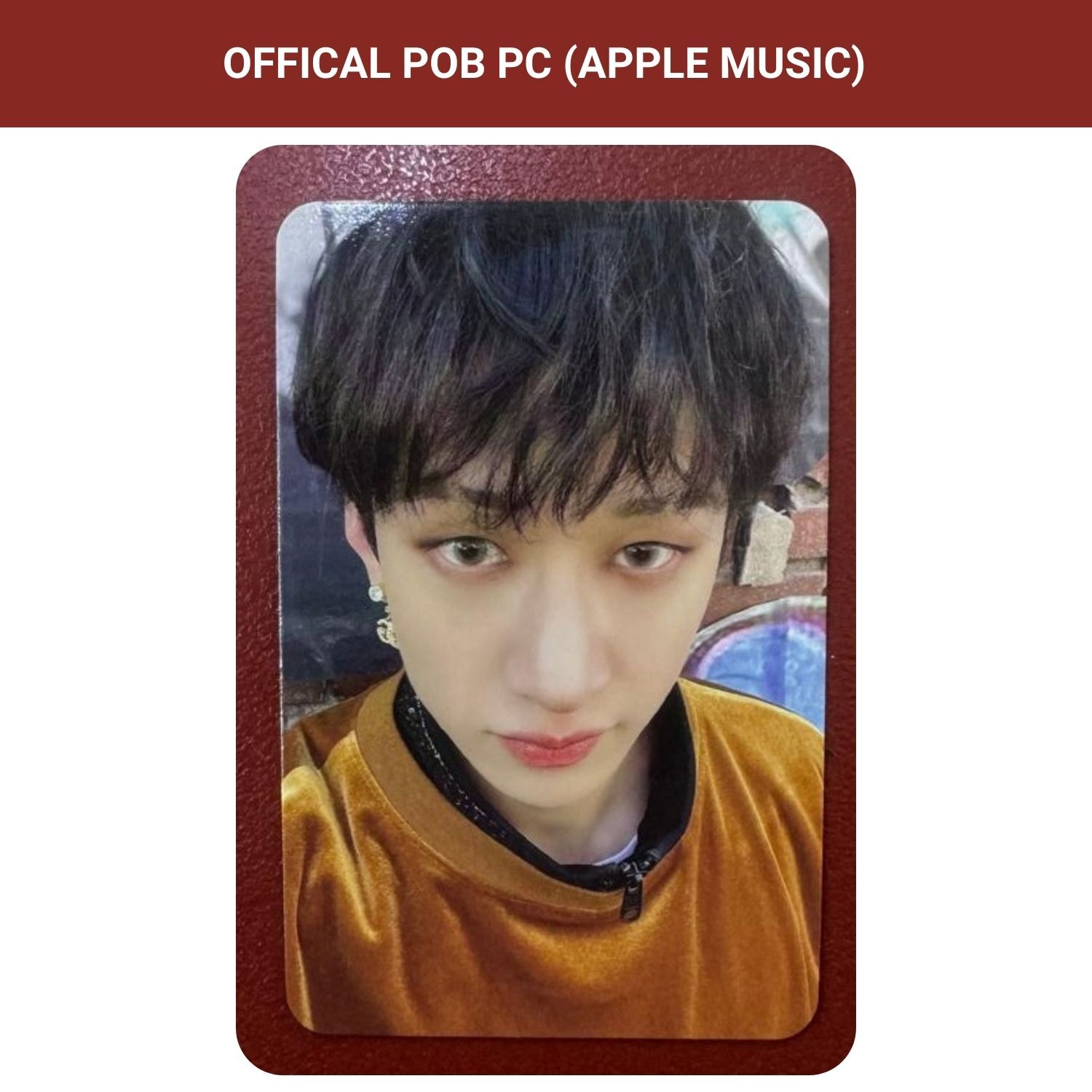 Stray Kids Bangchan '' 5 Star '' Apple Music POB PC