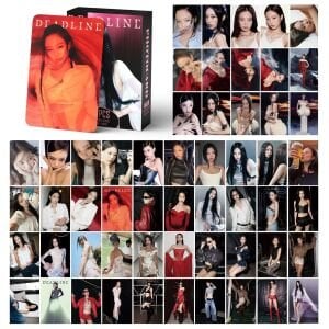 BLACKPINK Jennie '' Deadline '' Çift Yön Baskılı Lomo Card Seti (55 Pcs)