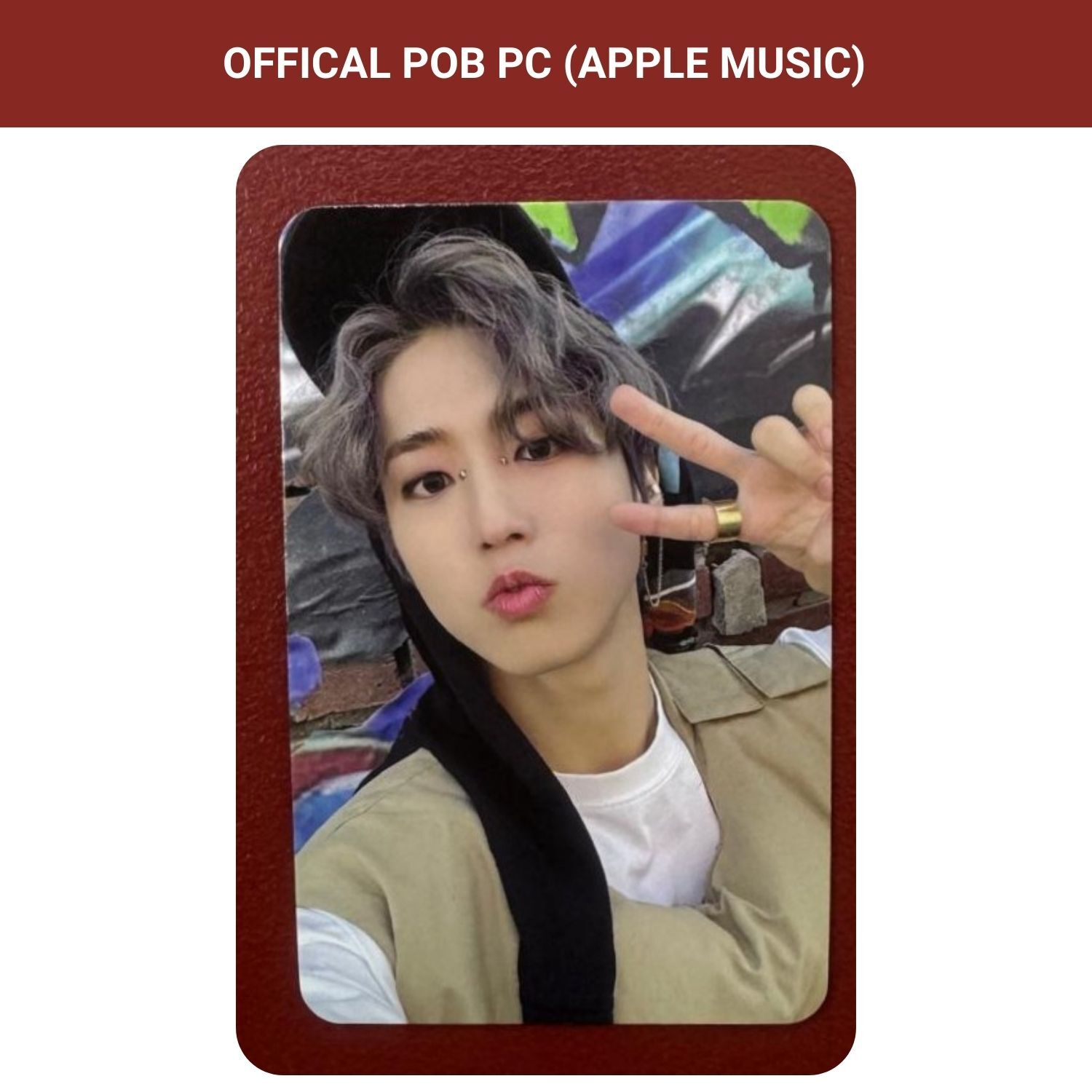 Stray Kids Han '' 5 Star '' Apple Music POB PC
