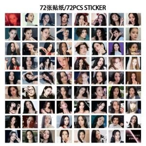 BLACKPINK Jisoo '' Deadline '' Çift Yön Baskılı Lomo Card Seti (55 Pcs)