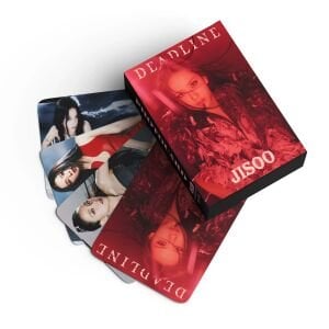 BLACKPINK Jisoo '' Deadline '' Çift Yön Baskılı Lomo Card Seti (55 Pcs)