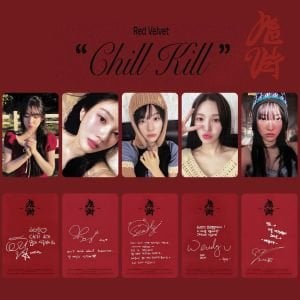 Red Velvet '' Chill Kill '' Albüm PC Set - Bag B