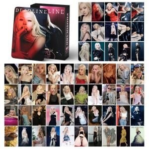 BLACKPINK Rose '' Deadline '' Çift Yön Baskılı Lomo Card Seti (55 Pcs)