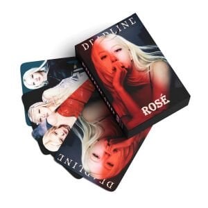BLACKPINK Rose '' Deadline '' Çift Yön Baskılı Lomo Card Seti (55 Pcs)