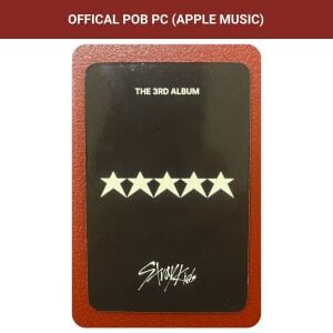 Stray Kids Lee Know '' 5 Star '' Apple Music POB PC