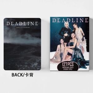 BLACKPINK '' Deadline '' Çift Yön Baskılı Lomo Card Seti (55 Pcs)