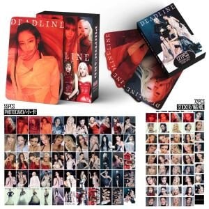 BLACKPINK '' Deadline '' Çift Yön Baskılı Lomo Card Seti (55 Pcs)