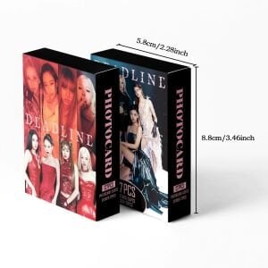 BLACKPINK '' Deadline '' Çift Yön Baskılı Lomo Card Seti (55 Pcs)
