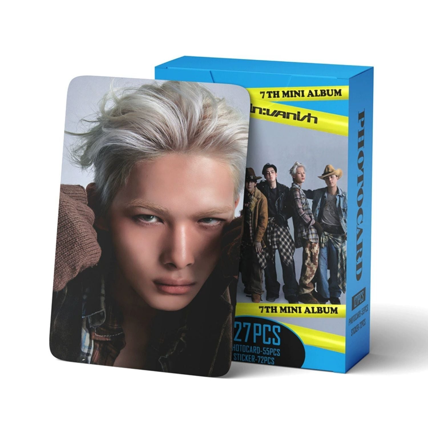 ENHYPEN '' The Sin : Vanish '' Çift Yön Baskılı Lomo Card Seti (55 Pcs)