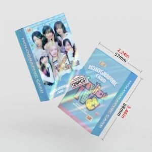 IVE '' Atelier '' Çift Yön Baskılı / Hologramlı Lomo Card Seti (60 Pcs)
