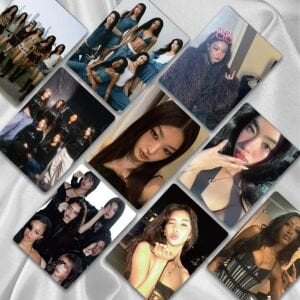 KATSEYE  Çift Yön Baskılı Lomo Card Seti (50 Pcs)