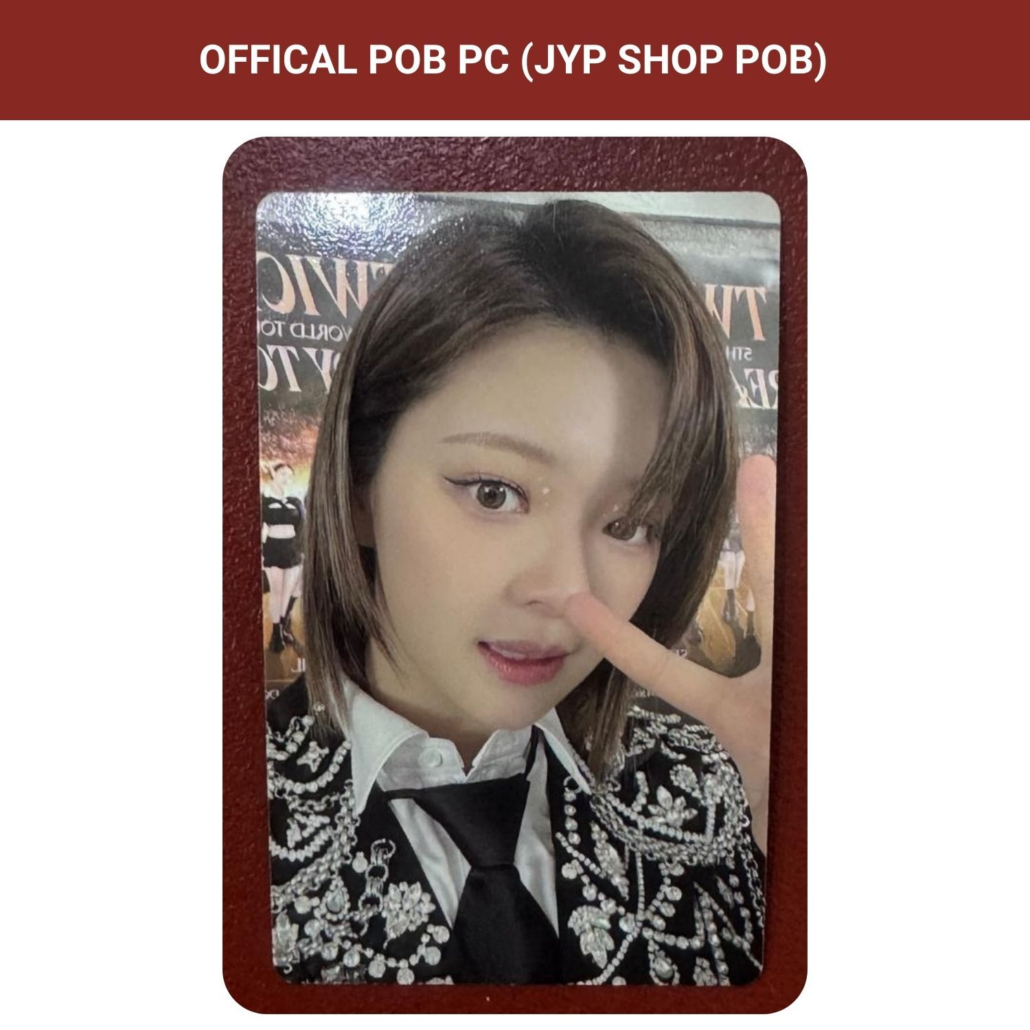 TWICE Jeongyeon '' 5th World Tour Ready To Be in Seoul DVD  '' JYP Shop POB PC