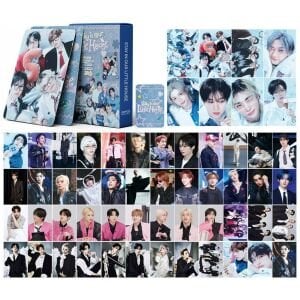STRAY KIDS '' Stay in our Little House '' Çift Yön Baskılı Lomo Card Seti (55 Pcs)