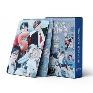 STRAY KIDS '' Stay in our Little House '' Çift Yön Baskılı Lomo Card Seti (55 Pcs)