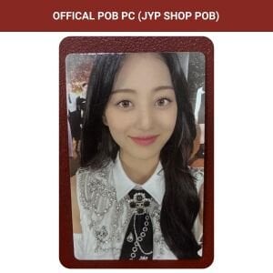 TWICE Jihyo '' 5th World Tour Ready To Be in Seoul DVD  '' JYP Shop POB PC