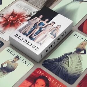 BLACKPINK '' Deadline Go '' Çift Yön Baskılı Lomo Card Seti (55 Pcs)