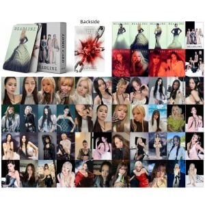BLACKPINK '' Deadline Go '' Çift Yön Baskılı Lomo Card Seti (55 Pcs)