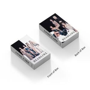 BLACKPINK '' Deadline Go '' Çift Yön Baskılı Lomo Card Seti (55 Pcs)