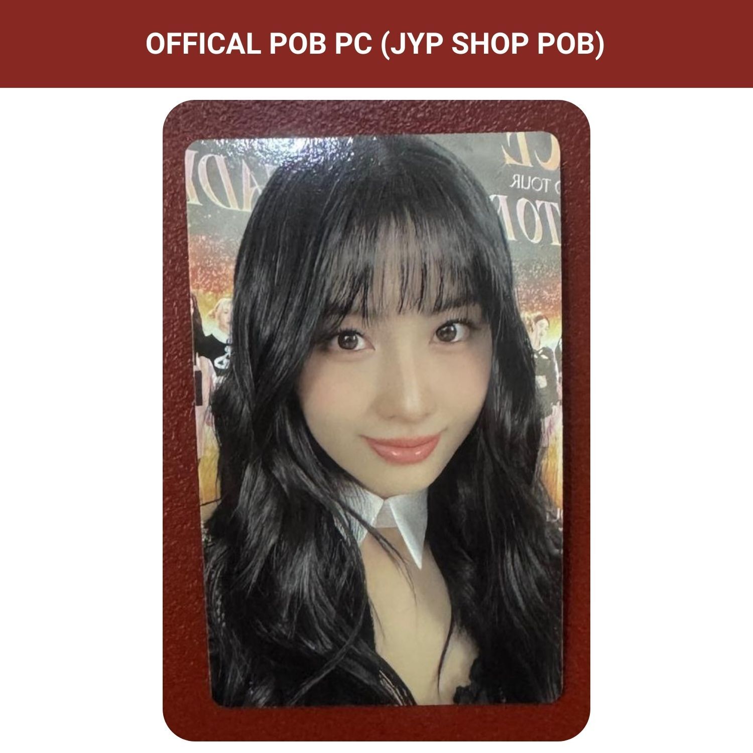 TWICE Momo '' 5th World Tour Ready To Be in Seoul DVD  '' JYP Shop POB PC