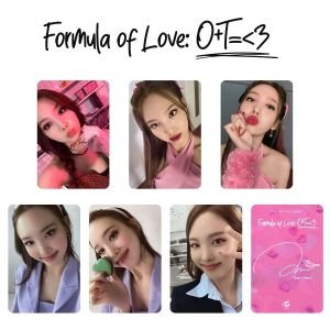 TWICE Nayeon '' Formula of Love '' Albüm Kart Seti