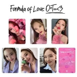 TWICE Nayeon '' Formula of Love '' Albüm Kart Seti