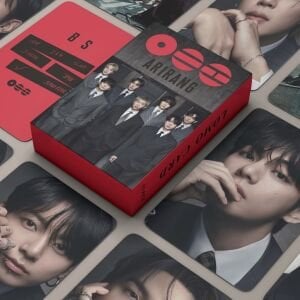 BTS '' Arirang '' Çift Yön Baskılı Lomo Card Seti (55 Pcs)