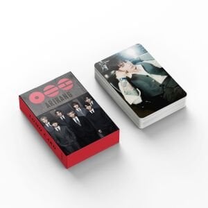 BTS '' Arirang '' Çift Yön Baskılı Lomo Card Seti (55 Pcs)