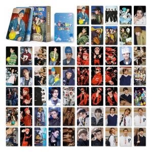 LNGSHOT '' Stickers '' Çift Yön Baskılı Lomo Card Seti (60 Pcs)