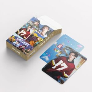 LNGSHOT '' Stickers '' Çift Yön Baskılı Lomo Card Seti (60 Pcs)