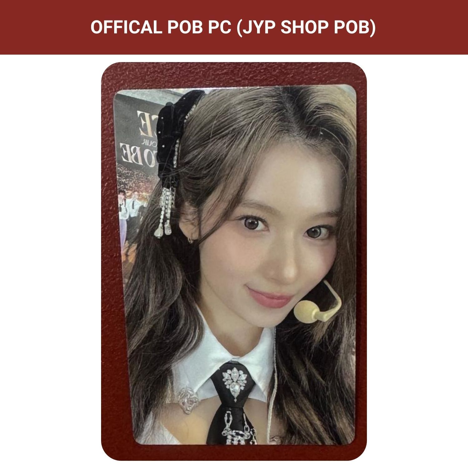 TWICE Sana '' 5th World Tour Ready To Be in Seoul DVD  '' JYP Shop POB PC