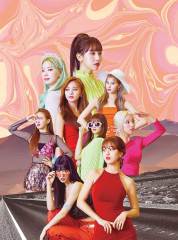 TWICE ''FANCY YOU'' GRUP POSTER / KART POSTAL