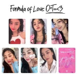TWICE Jihyo '' Formula of Love '' Albüm Kart Seti