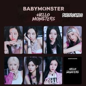 BABYMONSTER '' Hello Monster '' Photocards Set 1