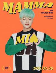 SF9 ''MAMMA MIA'' GRUP VE ÜYE KARTPOSTALLARI