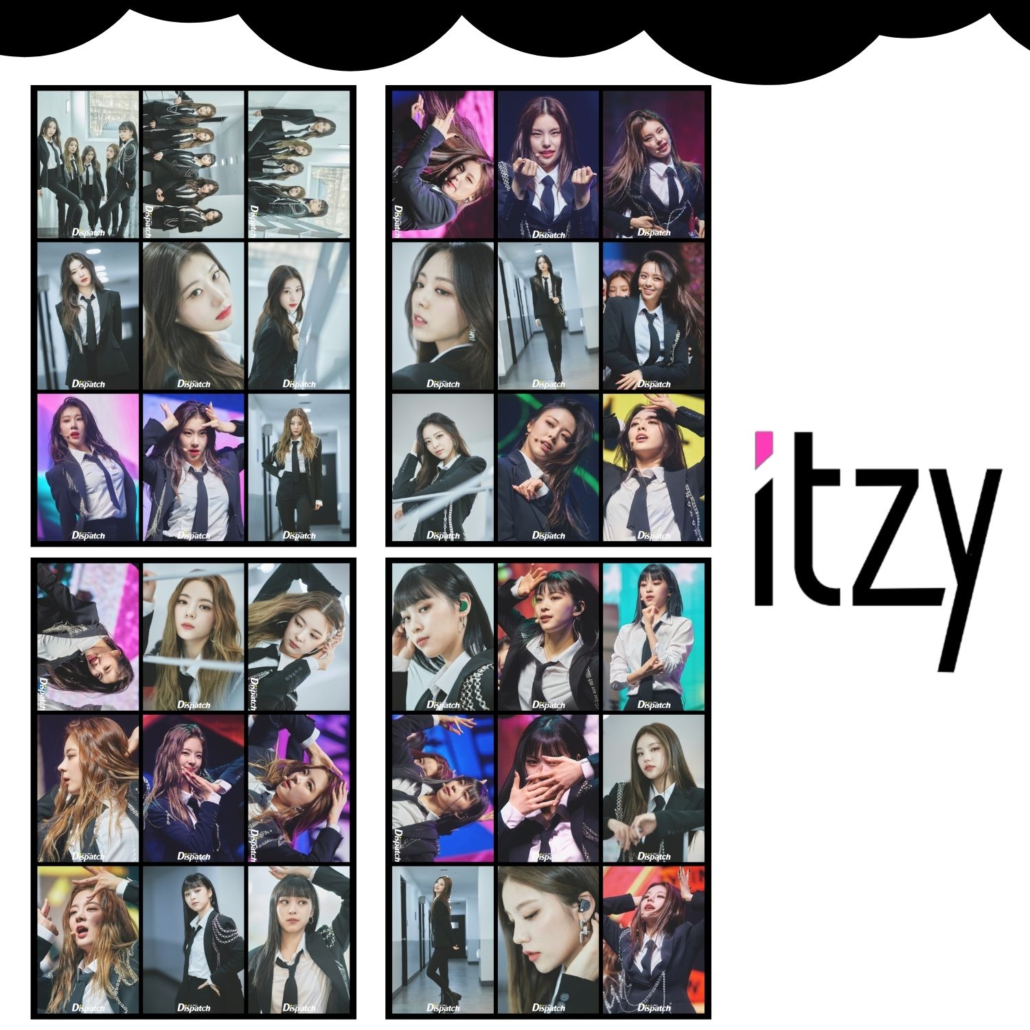 ITZY '' 1st Fanmeeting '' Fotokart Seti