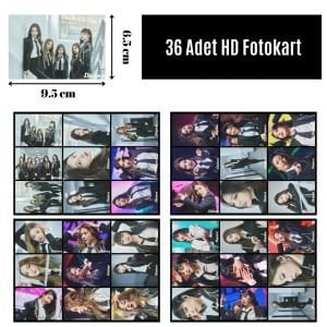 ITZY '' 1st Fanmeeting '' Fotokart Seti