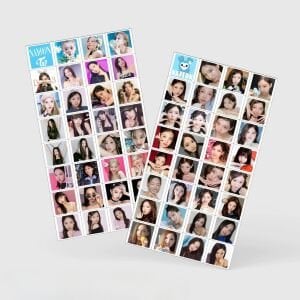 TWICE '' Nayeon '' Çift Yön Baskılı Hologramlı Lomo Card Seti (60 Pcs)