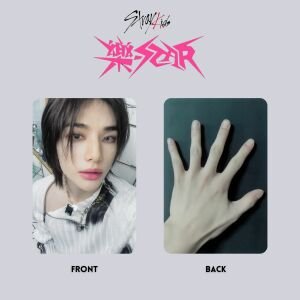 STRAY KIDS '' Rock Star '' Double Side Photocards