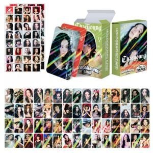 TWICE '' Chaeyoung '' Çift Yön Baskılı Hologramlı Lomo Card Seti (60 Pcs)