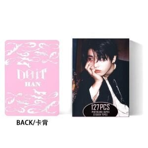 STRAY KIDS Han '' DO IT '' Çift Yön Baskılı Lomo Card Seti (55 Pcs)