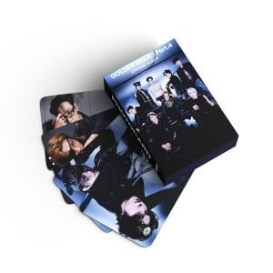 ATEEZ '' Golden Hour : Part 4 '' Çift Yön Baskılı Lomo Card Seti (55 Pcs)
