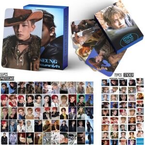 ENHYPEN Heeseung '' The Sin : Vanish '' Çift Yön Baskılı Lomo Card Seti (55 Pcs)