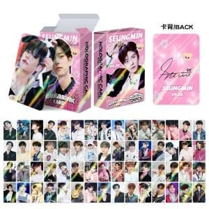 STRAY KIDS '' Seungmin '' Çift Yön Baskılı Hologramlı Lomo Card Seti (60 Pcs)