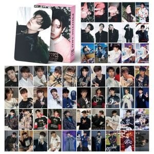 STRAY KIDS Seungmin '' DO IT '' Çift Yön Baskılı Lomo Card Seti (55 Pcs)