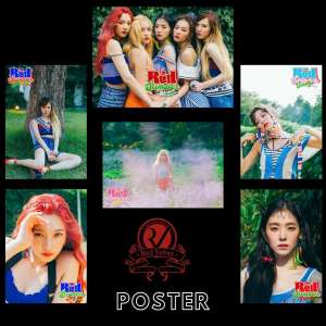 RED VELVET '' Red Summer '' Grup ve Üye Posterleri