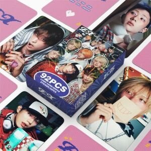 P1HARMONY  '' Ex '' Çift Yön Baskılı Lomo Card Seti (60 Pcs)