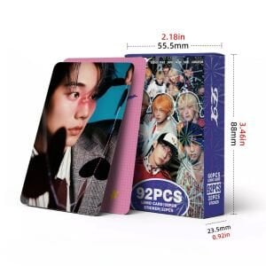P1HARMONY  '' Ex '' Çift Yön Baskılı Lomo Card Seti (60 Pcs)